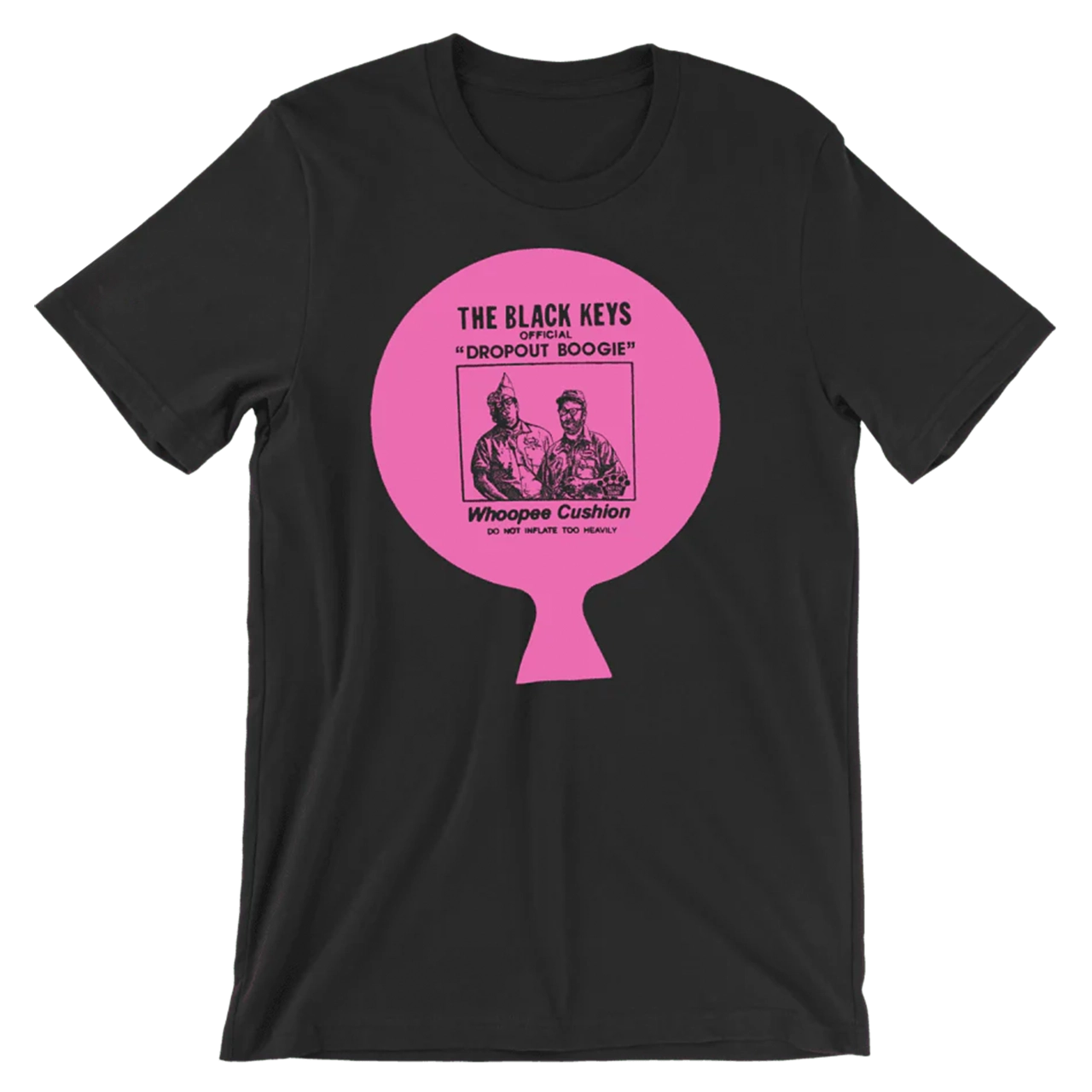 WHOPPEE CUSHION - Black T-shirt