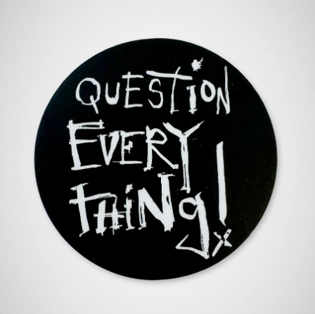 Question Everything - ステッカー
